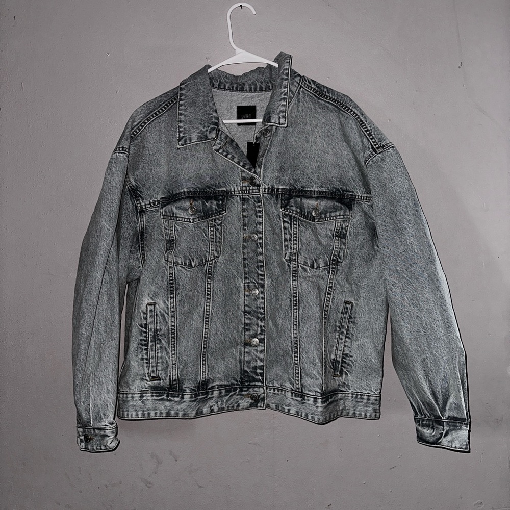 Target Gray Lightweight Shirt Jacket Relaxed Fit